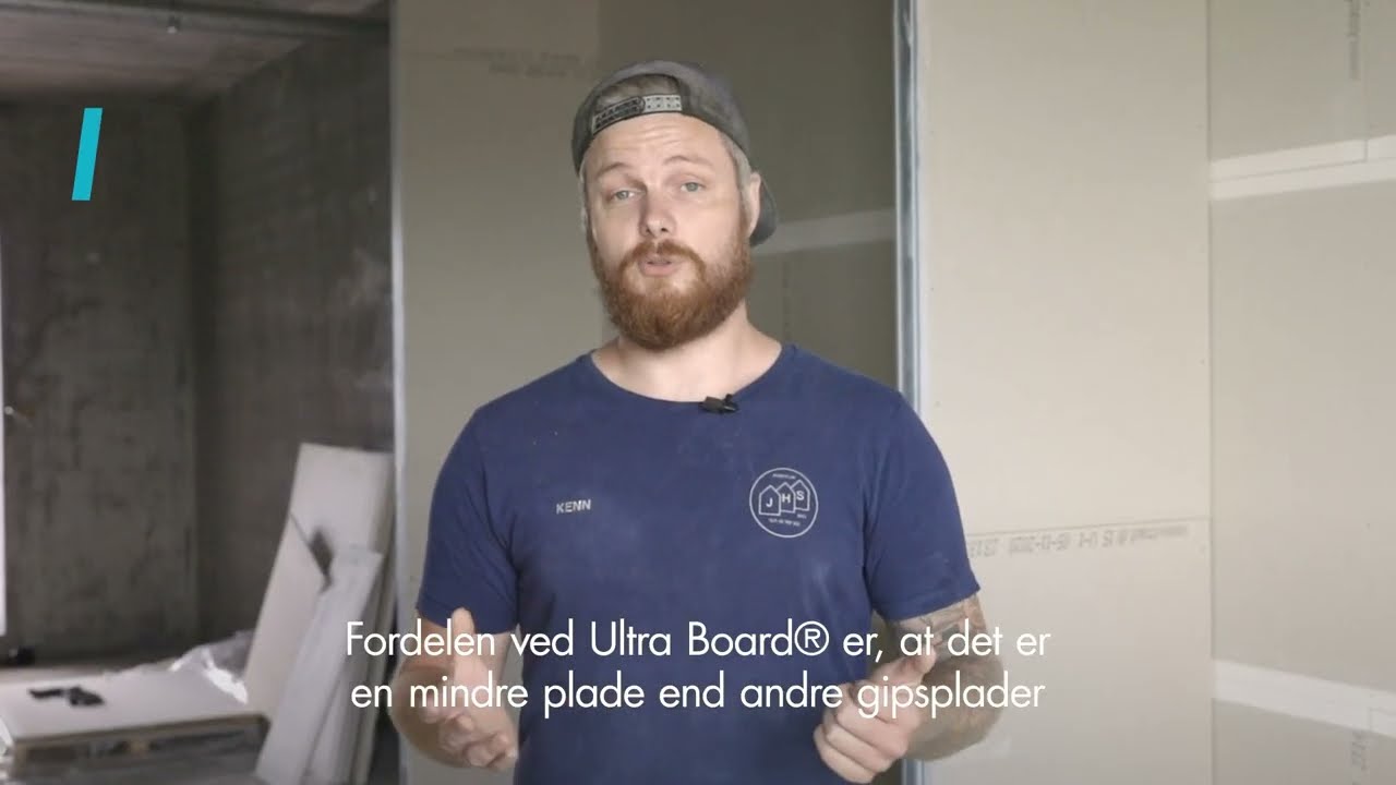 JHS Byg bruger Ultra Board&reg; til inderv&aelig;gge p&aring; Stigsborg Brygge
