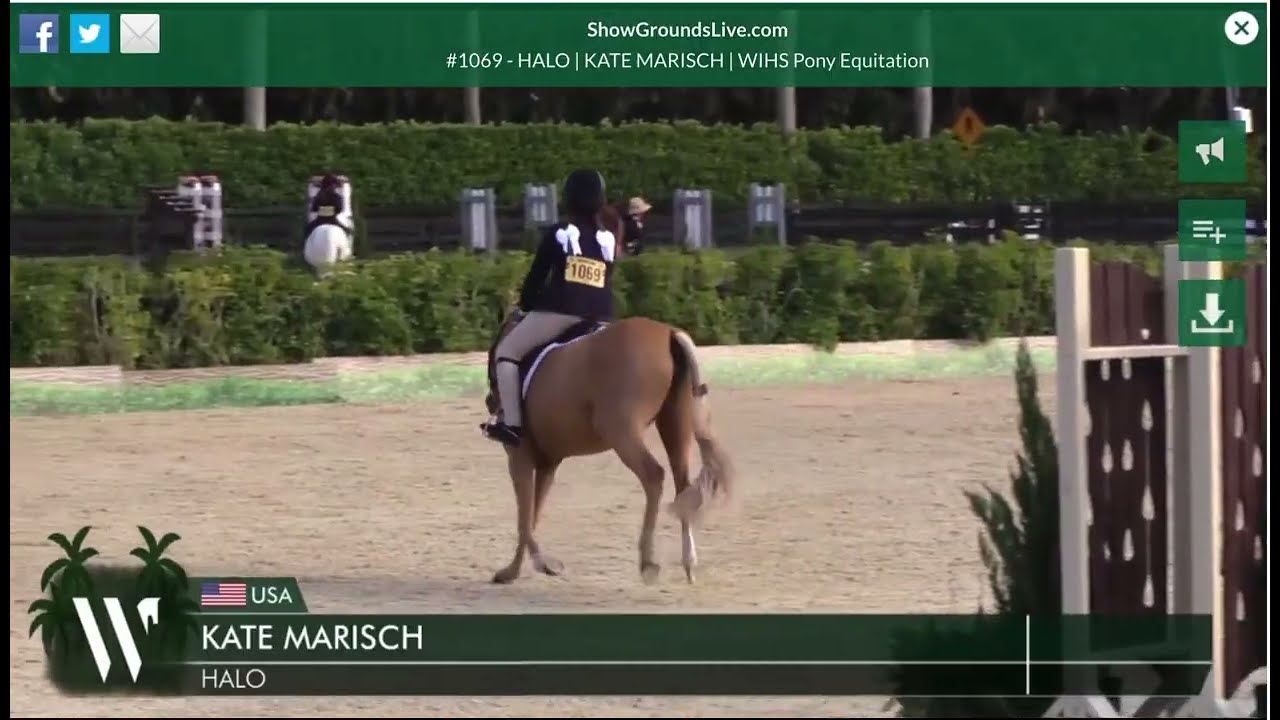 Halo & Kate Marisch WIHS Pony EQ WEF 7, 2026