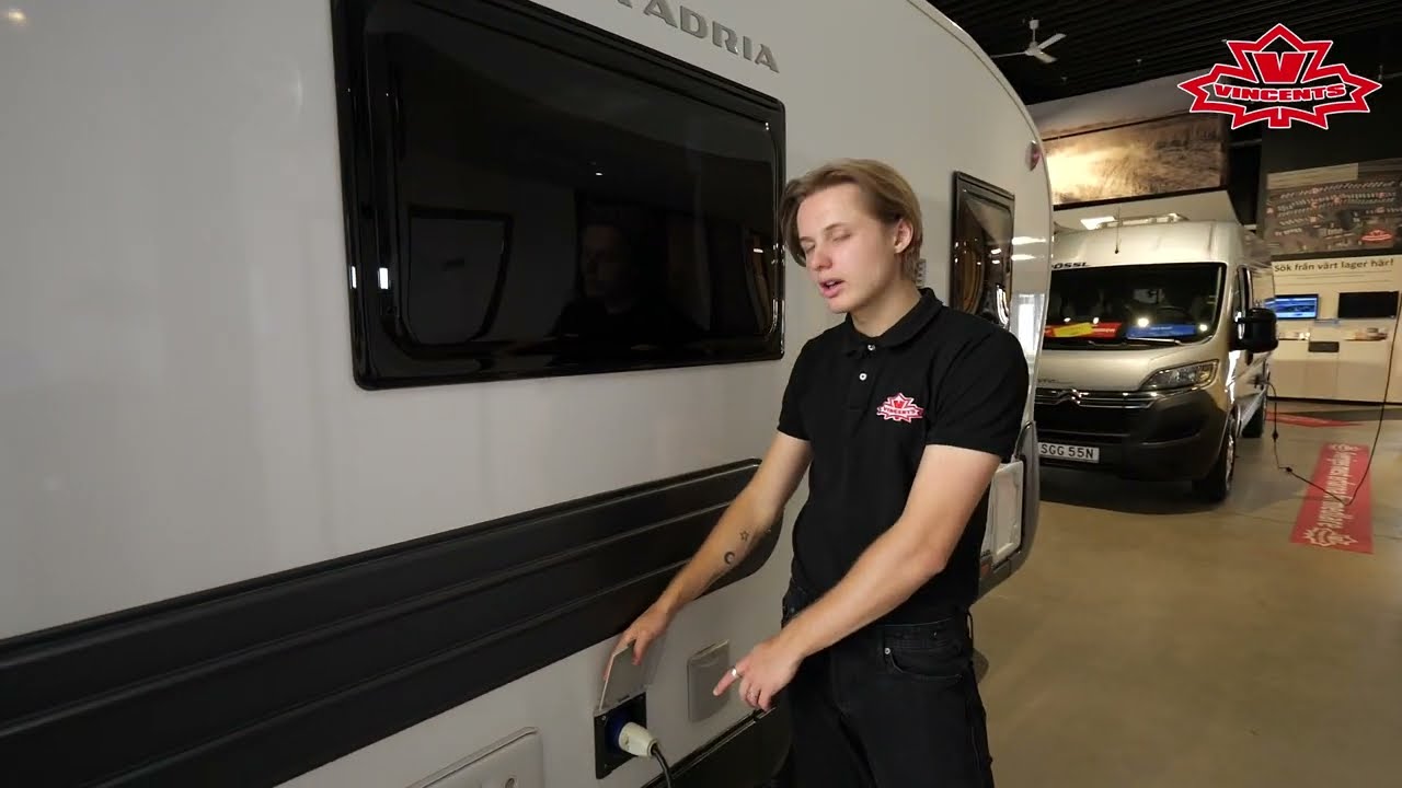 Hur fungerar ADRIA ACTION 361LH - Vincents Husbil & Husvagn