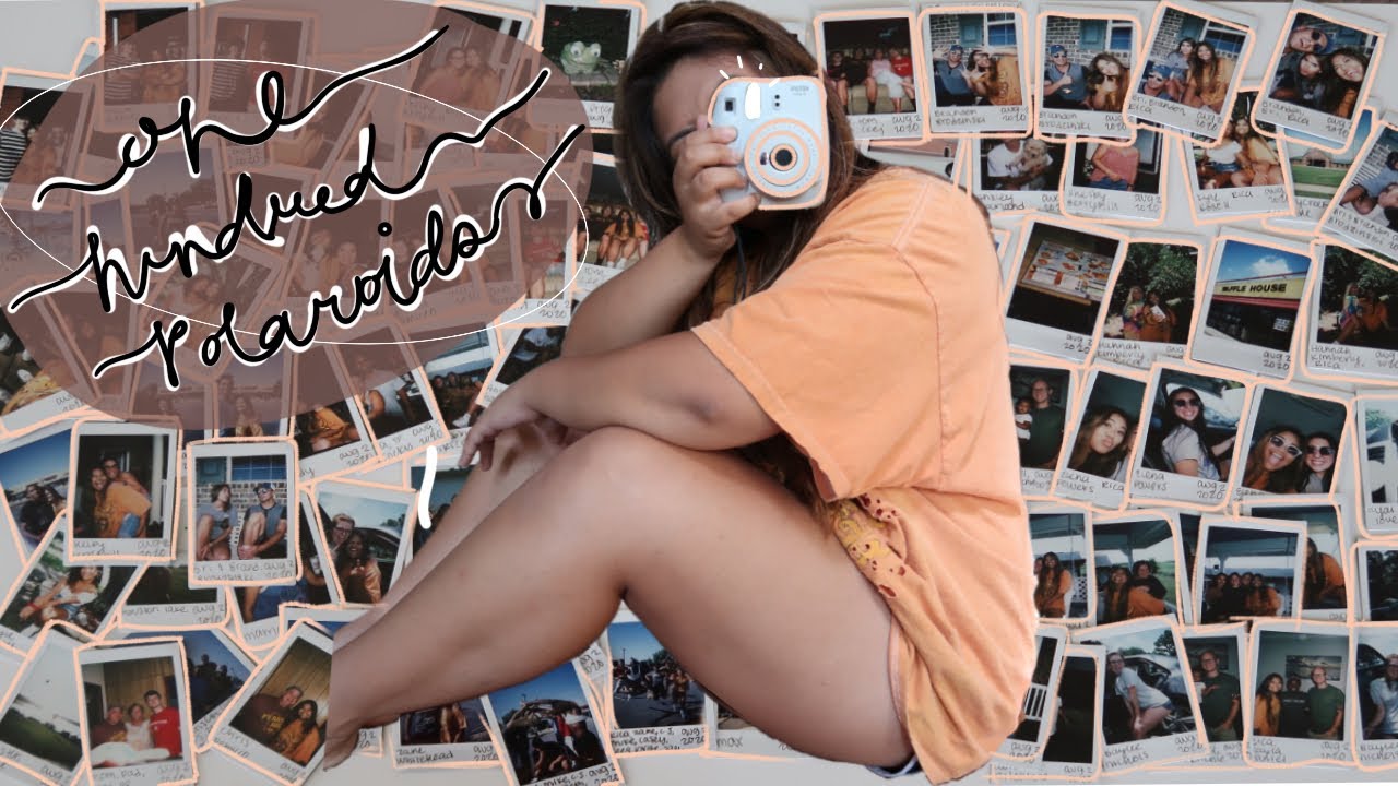 100 POLAROIDS W 50 PEOPLE ON THE LAST DAY OF SUMMER| SENIOR YEAR SUMMER