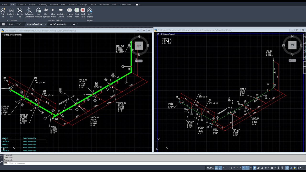 [AP3D] Isometric DWG settings (Cap , olet , Welding No. Etc.)