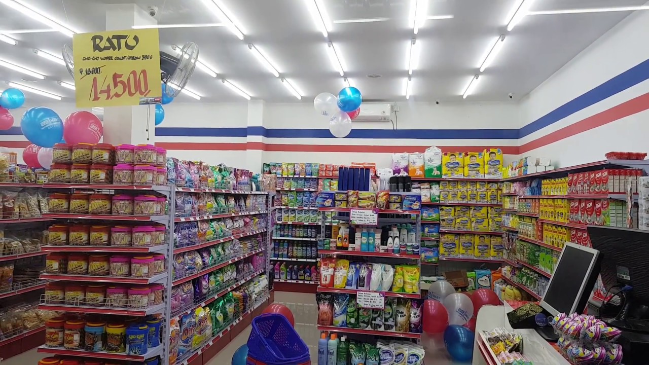 Contoh PENATAAN PRODUK Dagangan SUPERMARKET - Minimarket 212 Mart Sei-Beduk - Bukit Kemuning, Batam