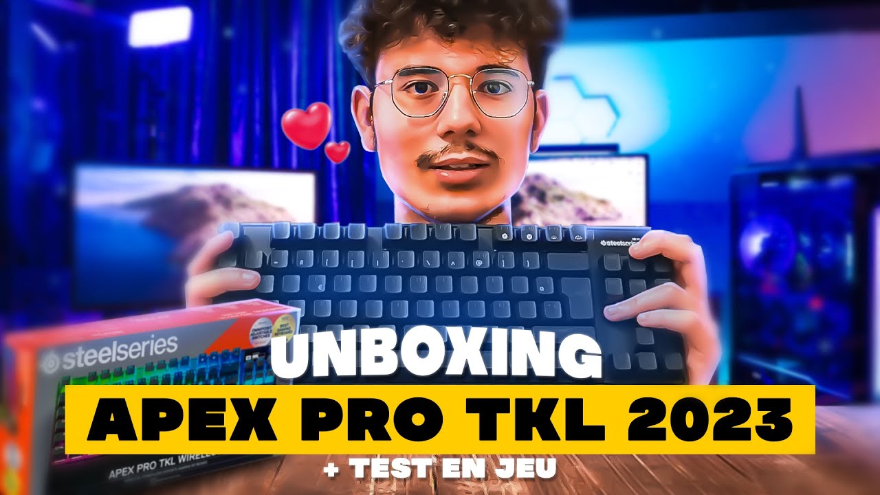 РАСПАКОВКА лучшей клавиатуры APEX PRO TKL WIRELESS 2023 + ТЕСТ КЛАВИАТУРЫ (Fortnite, Valorant)