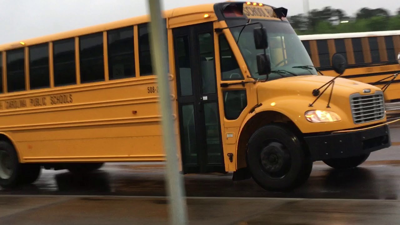 Various school buses