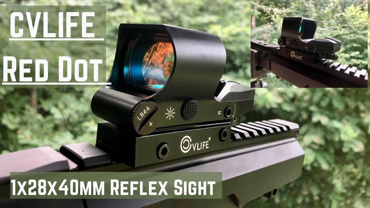 CVLIFE Red Reflex Sight! Affordable and definitely worth it! Use link/code below for 15% discount!