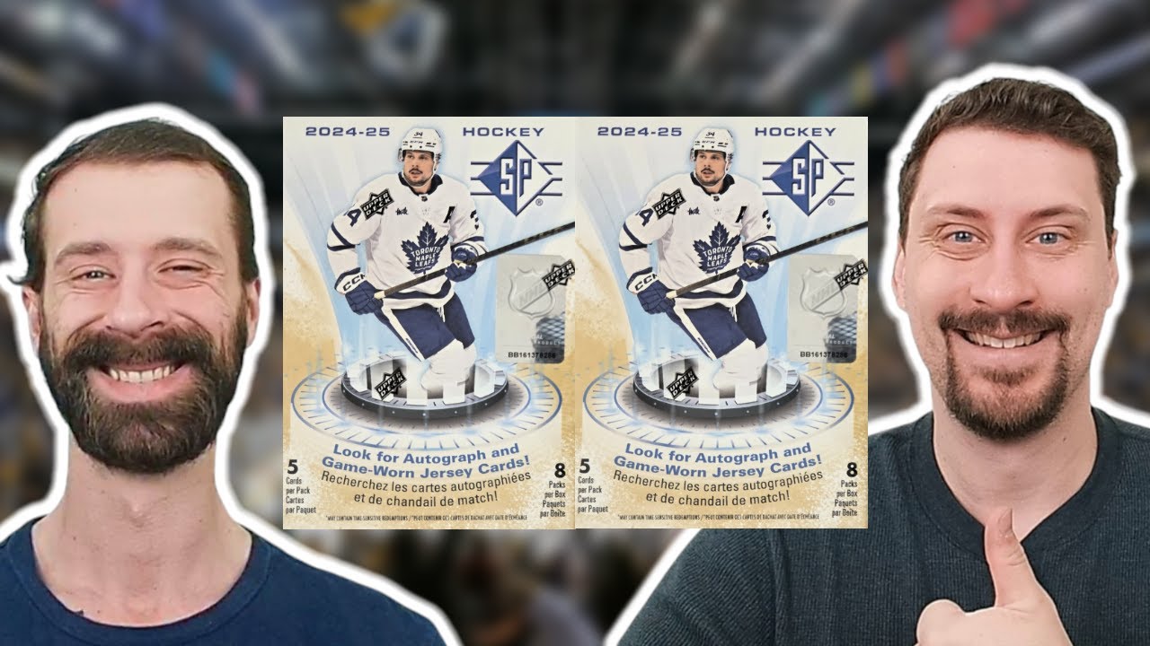 ACTUALLY GOOD?! 2024-25 Upper Deck SP Double Blaster Box Break!