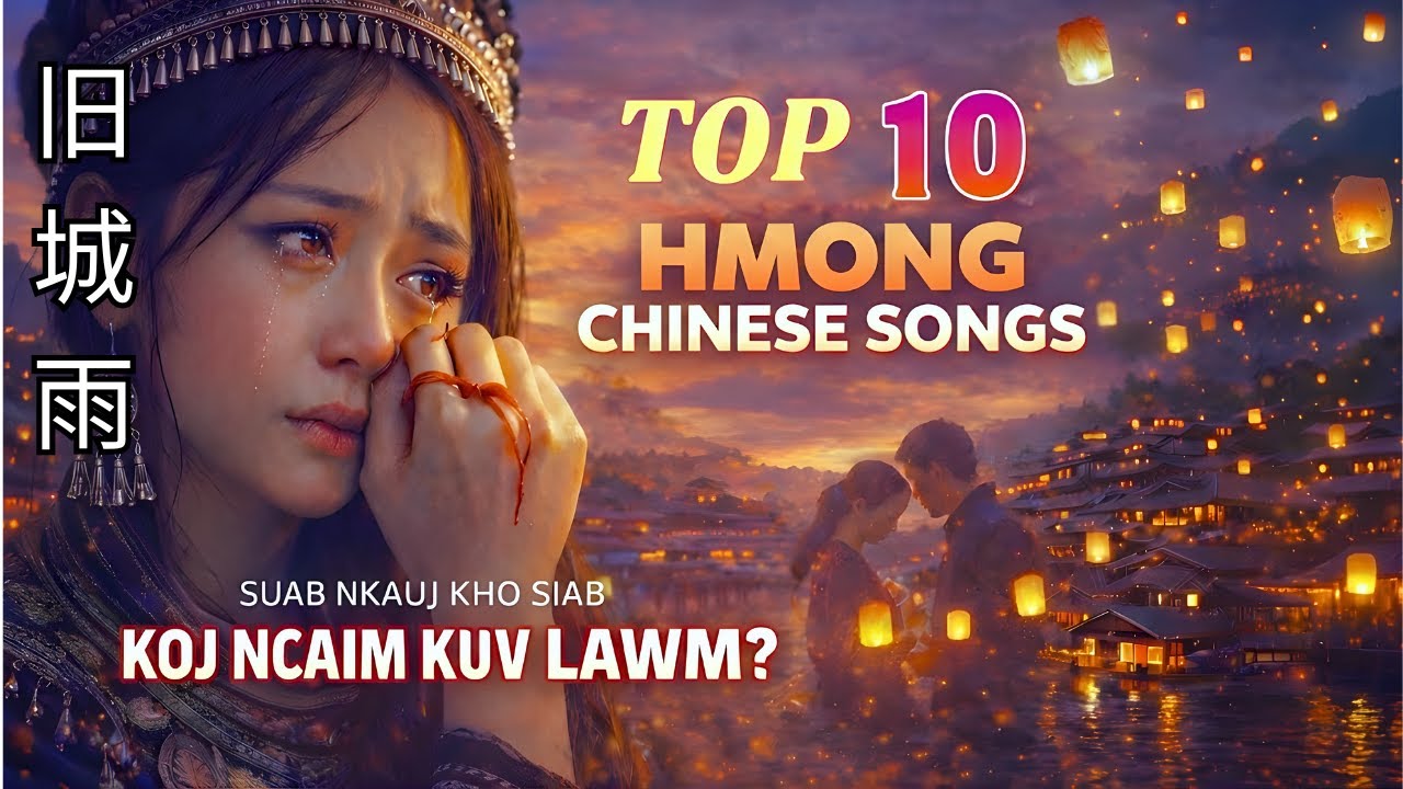TOP 10 HMONG CHINESE SONGS for Heartbreak | Hmong Song | Suab nkauj kho siab tshaj