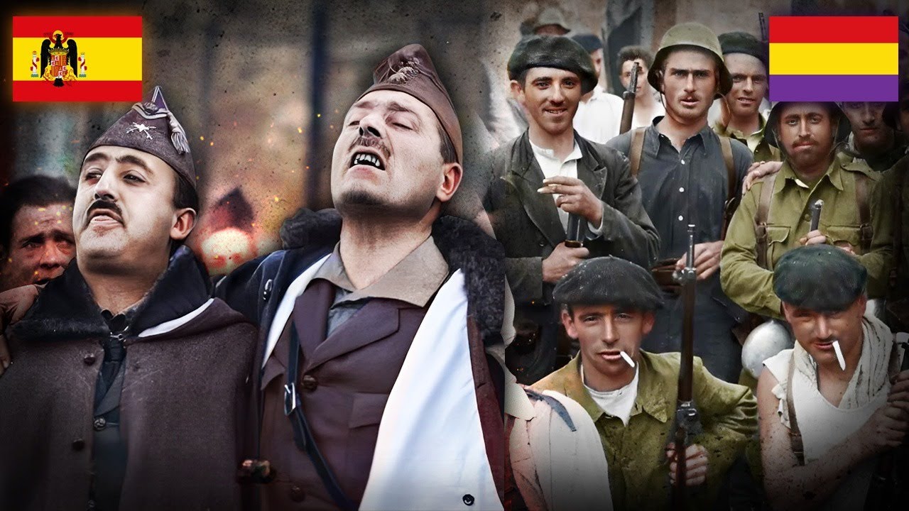 The Entire Spanish Civil War | The Prelude to the Second World War