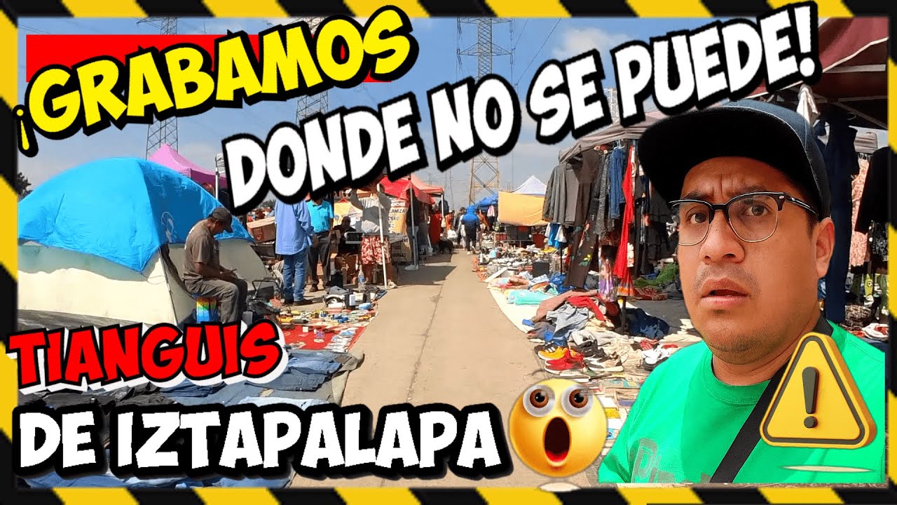 ⚠️ El Tianguis Más Raro y Peligroso de Iztapalapa 😱 | No Creerás lo que Pasó en el Río de Chácharas