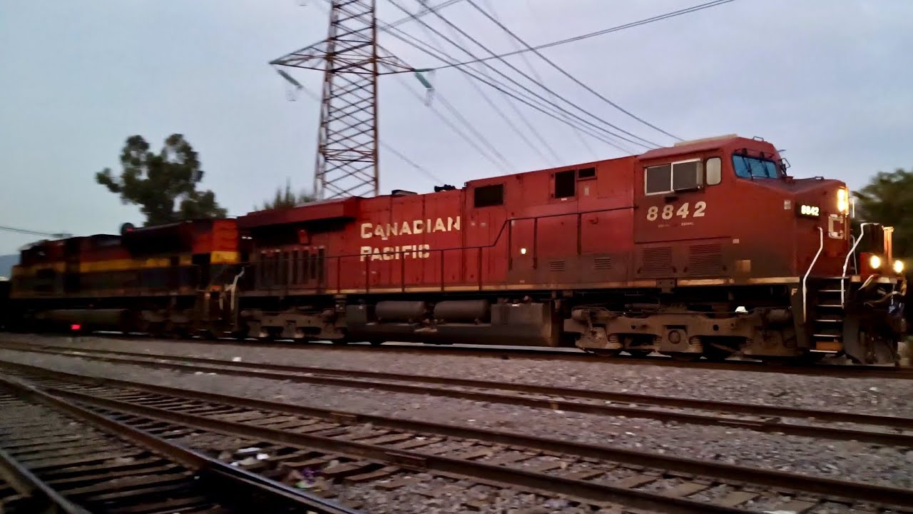 17-Ene-026. #canadianpacific #kcsm tempranito con rumbo al sur saludos desde #xalostoc !