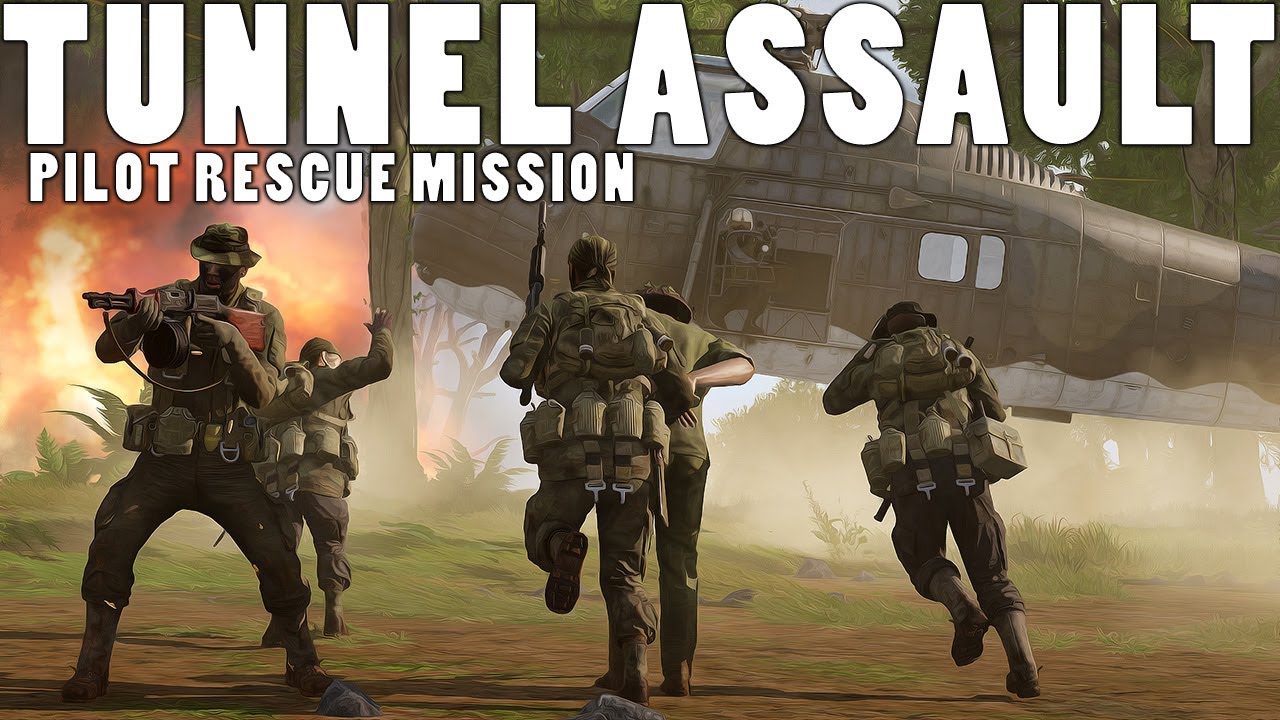 VIETNAM DOWNED PILOT RESCUE - ARMA 3 S.O.G. Prairie Fire DLC
