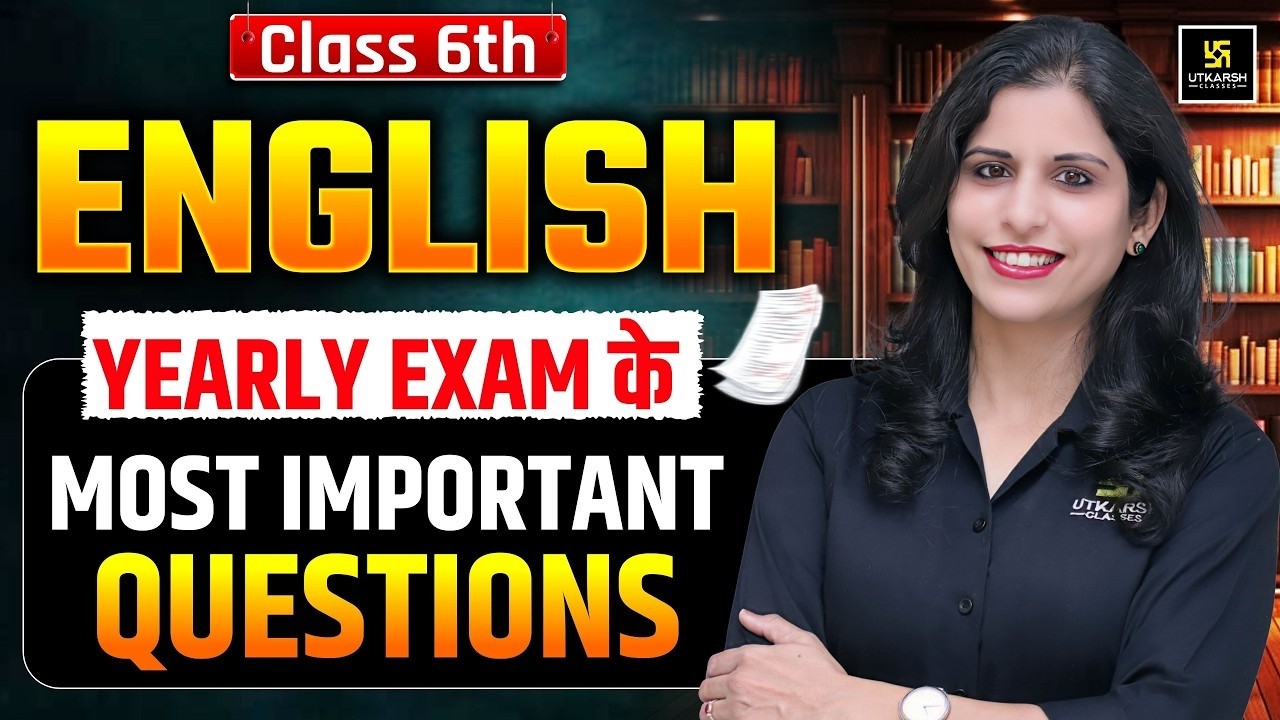 RBSE Class 6th English | Most Important Questions | Yearly Exam 2026 में ऐसे ही आएंगे | Shipra Ma'am