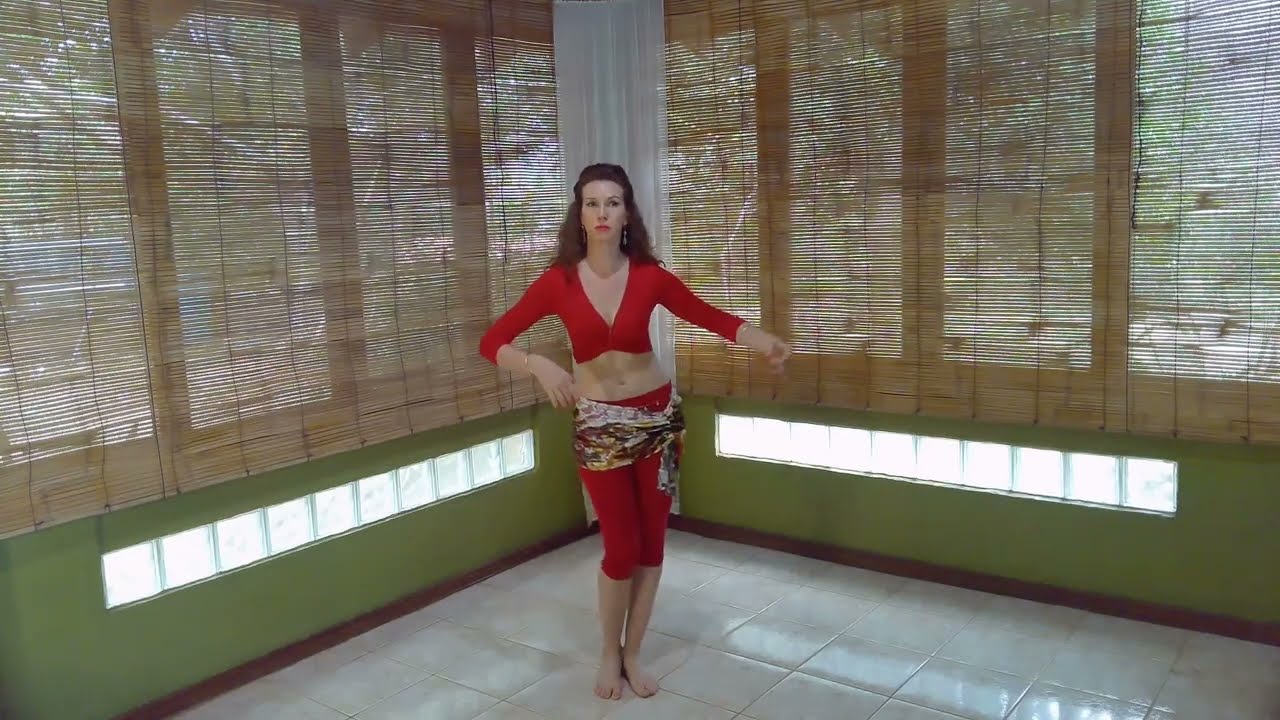 КРУГ Бедрами ИДЕЯ 4. Показ и Практика. Belly Dance для Начинающих с Нуля