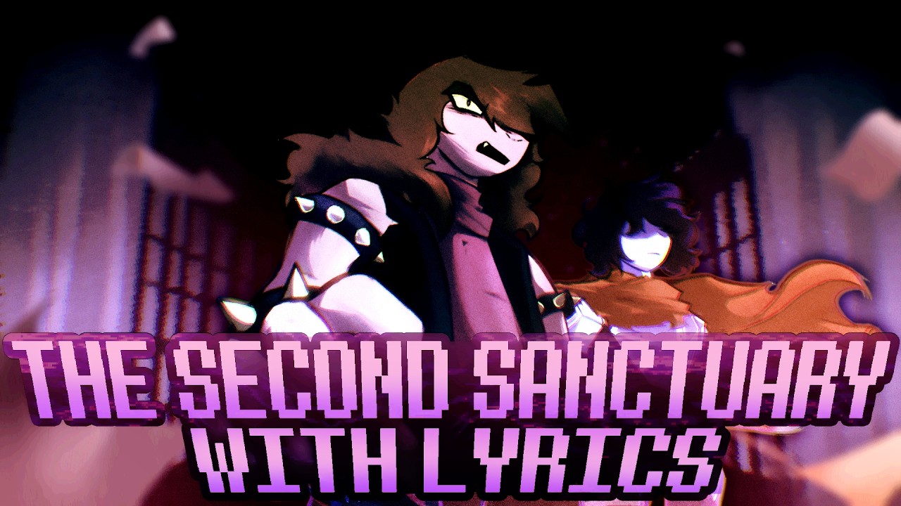 The Second Sanctuary WITH LYRICS | DELTARUNE Chapter 4 Cover | ft GUMI SV & @churgneygurgney9895
