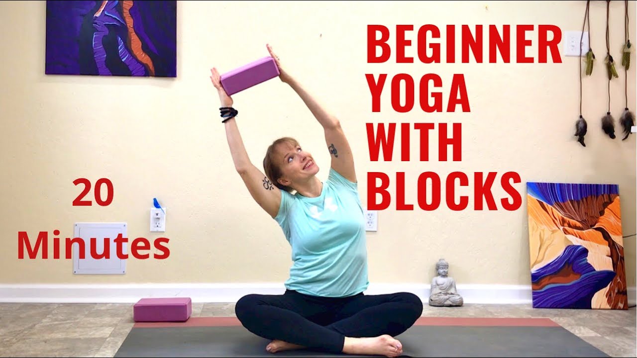 20 Minute Beginner Yoga With Blocks | Morning Yoga | Accessible Practice