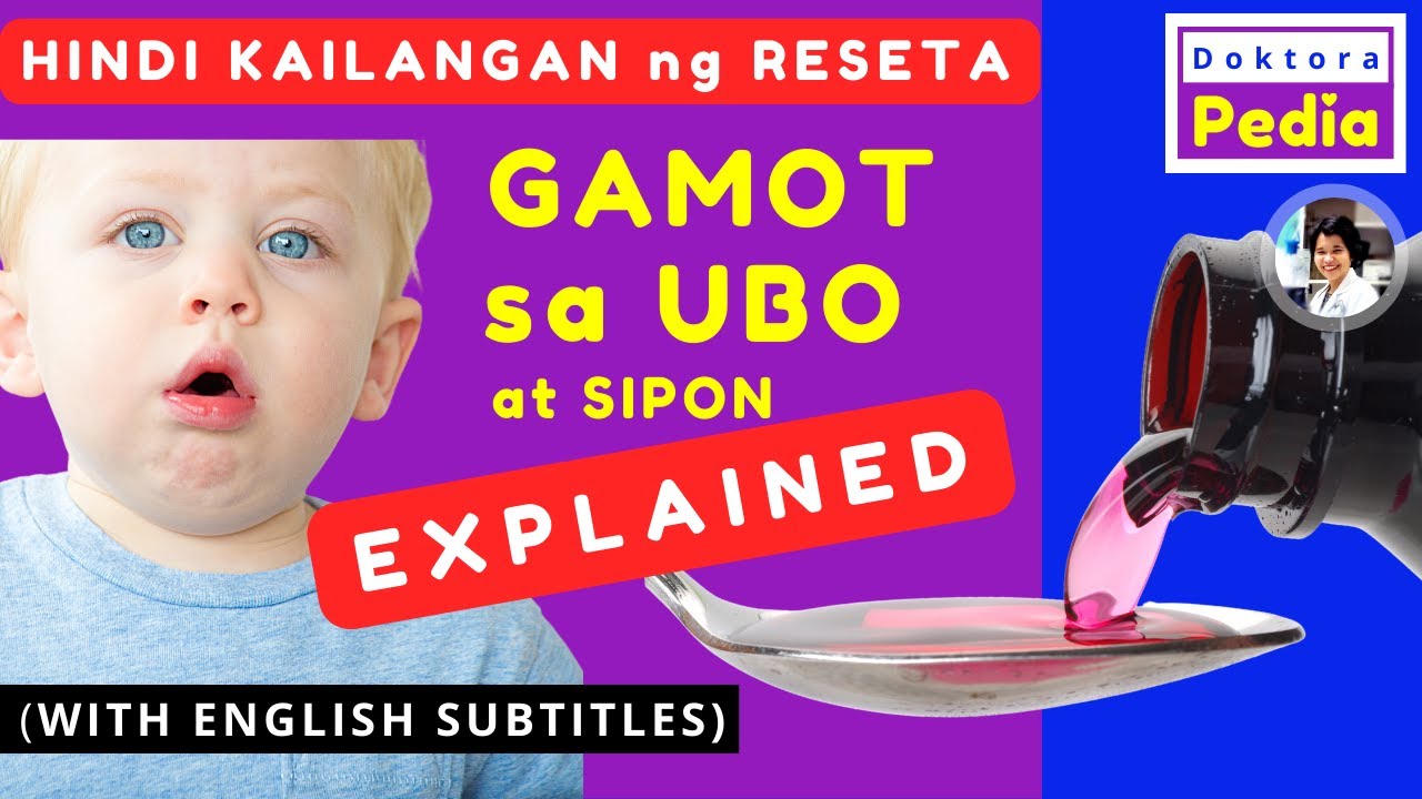 PAANO PUMILI NG MABISANG GAMOT SA UBO NG BATA O BABY NA MAY PLEMA O WALANG PLEMA NA WALANG RESETA?