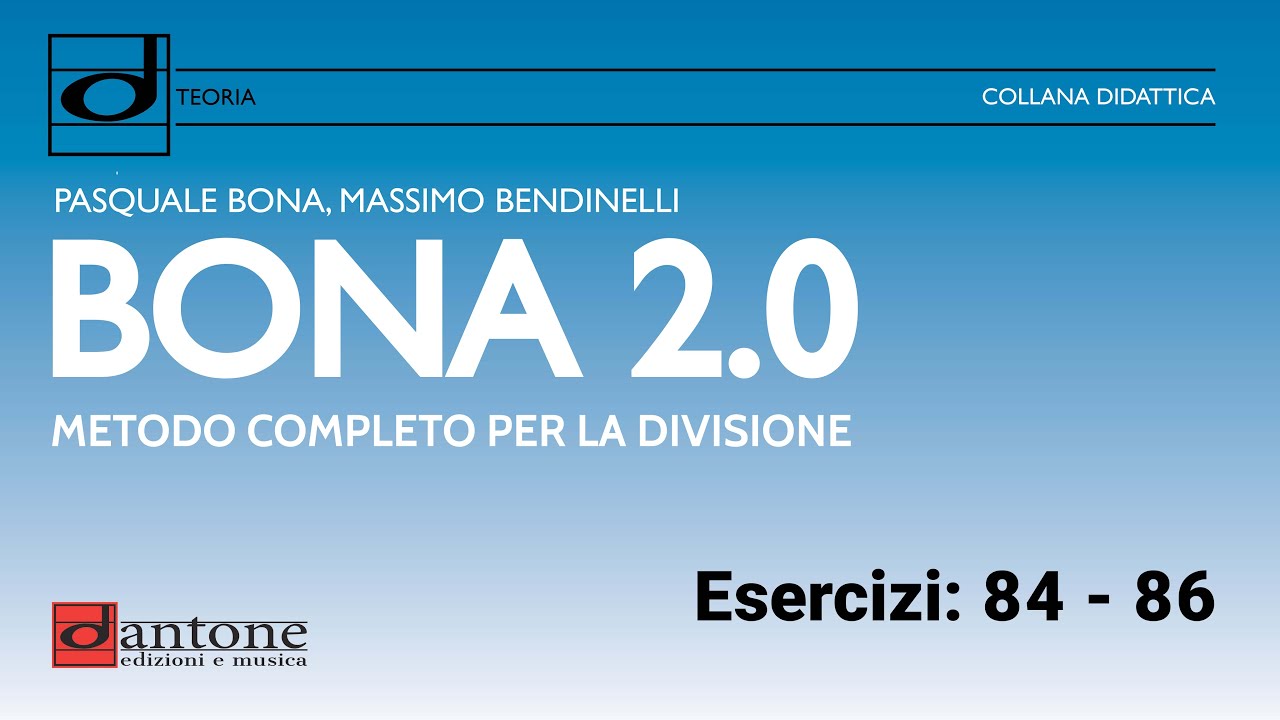 Esercizi 84 - 86