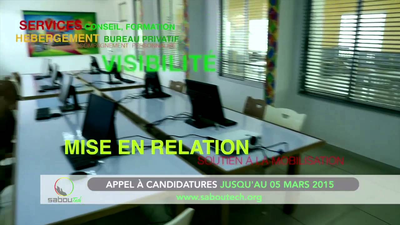 SABOUTECH: Participez &agrave; l'appel &agrave; candidatures!