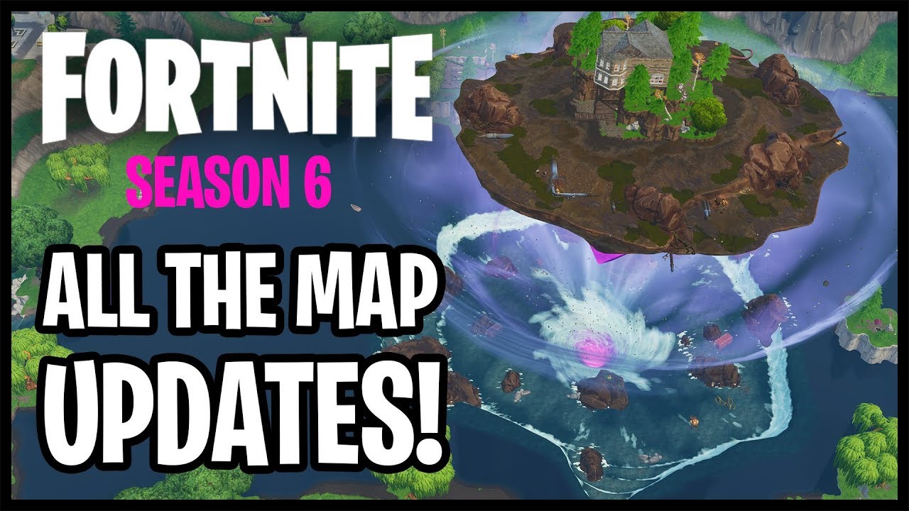 Fortnite Season 6 | Floating Loot Lake, Haunted Castle and much more | ALL MAP SECRETS