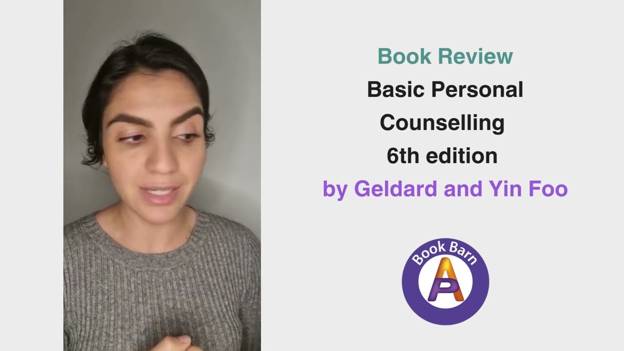 Book Barn AP Basic Personal Counselling 6th edition Geldard Book Review by Shenel Engel