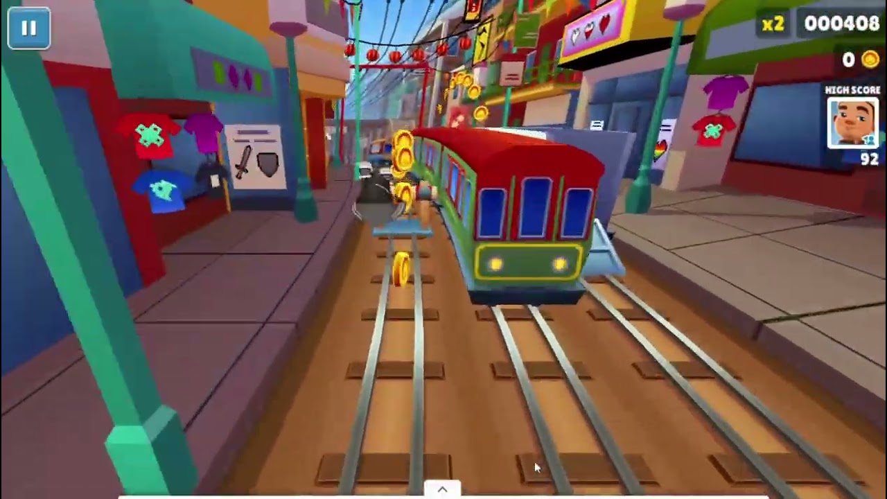 subway sufers mais tentei fazer novo recode