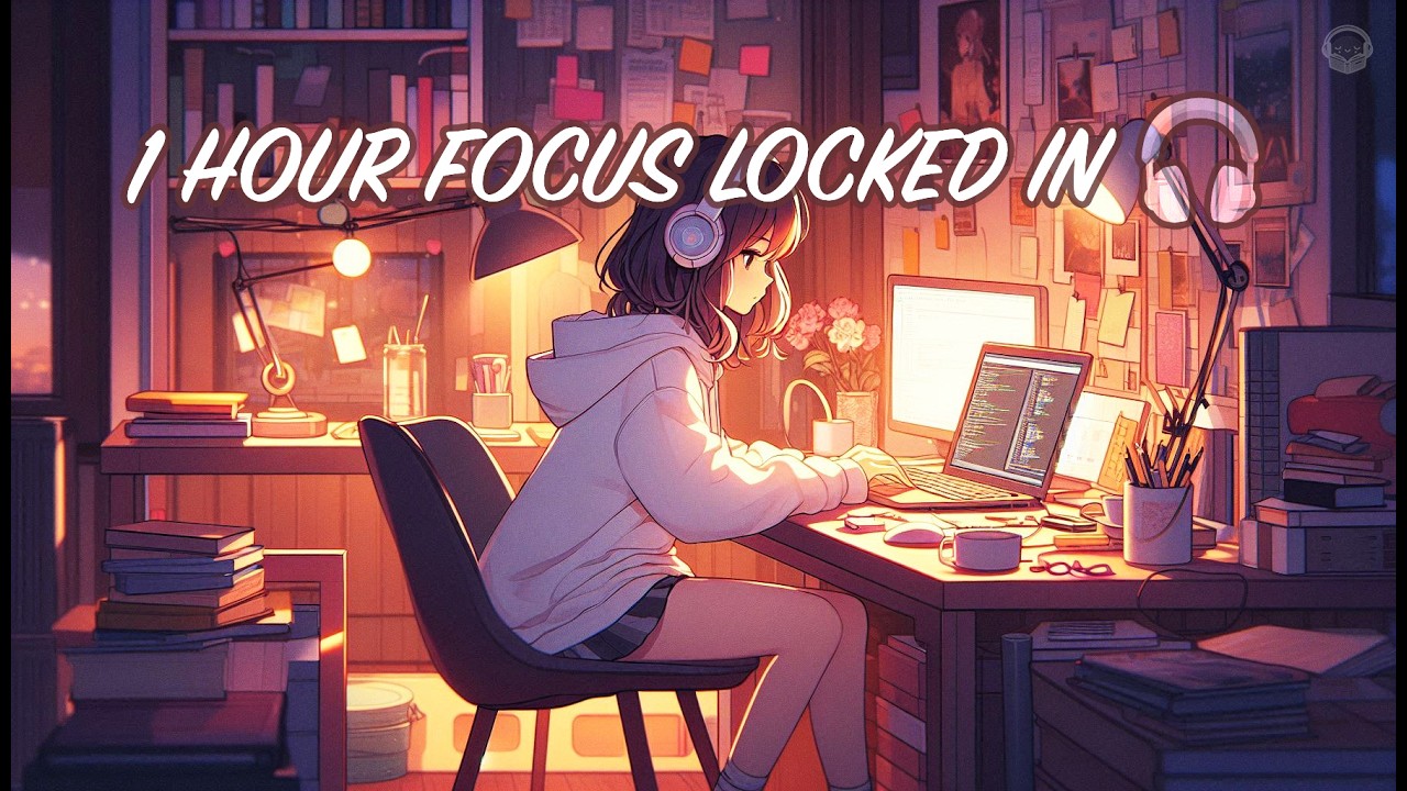 ONE HOUR, ONE TASK 🎧 Lofi Beats for Study Focus & Calm Productivity