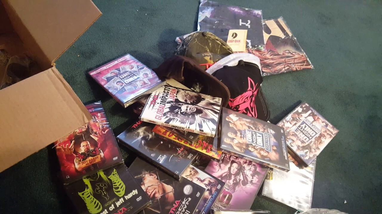 TNA Impact Wrestling Don West's brown bag unboxing
