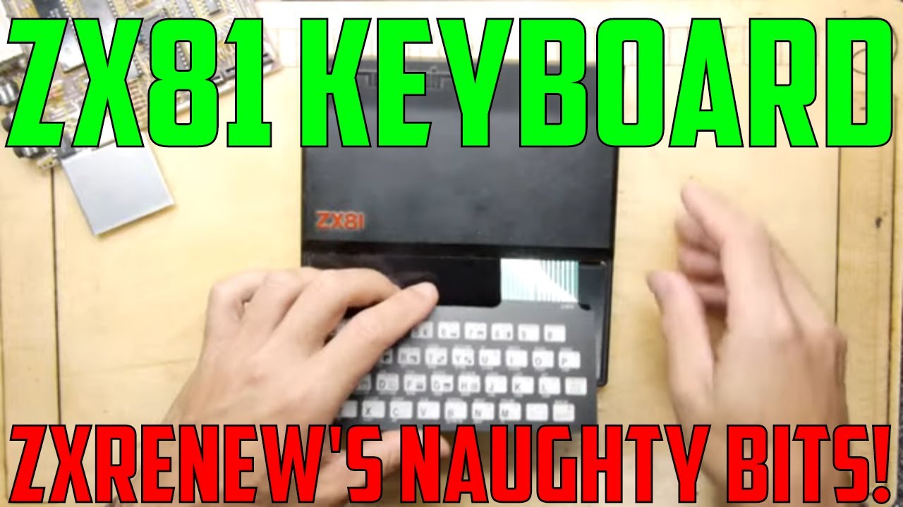 Lets repair the Sinclair ZX81 Keyboard
