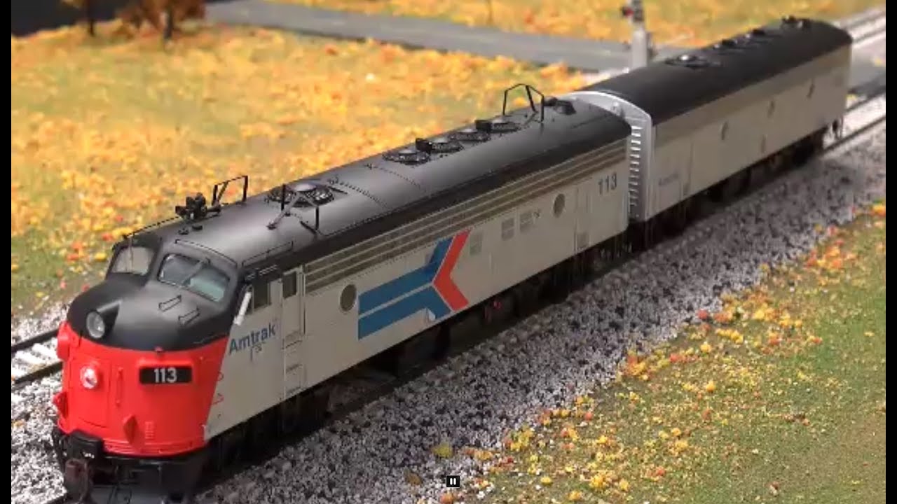 Review: Athearn FP7AB Set in Amtrak Scheme DC/DCC Tsunami Sound