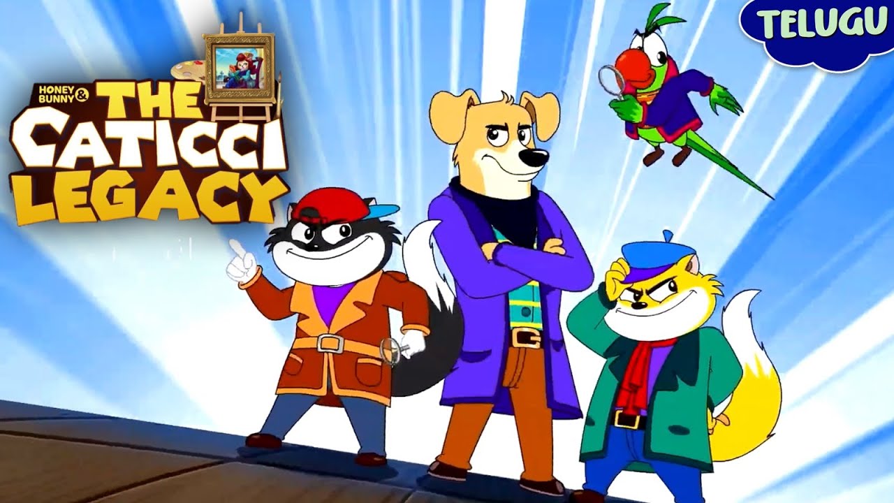 Honey Bunny & The Caticci Legacy | New Movie in Telugu | Kids Cartoon | YO Kids Telugu