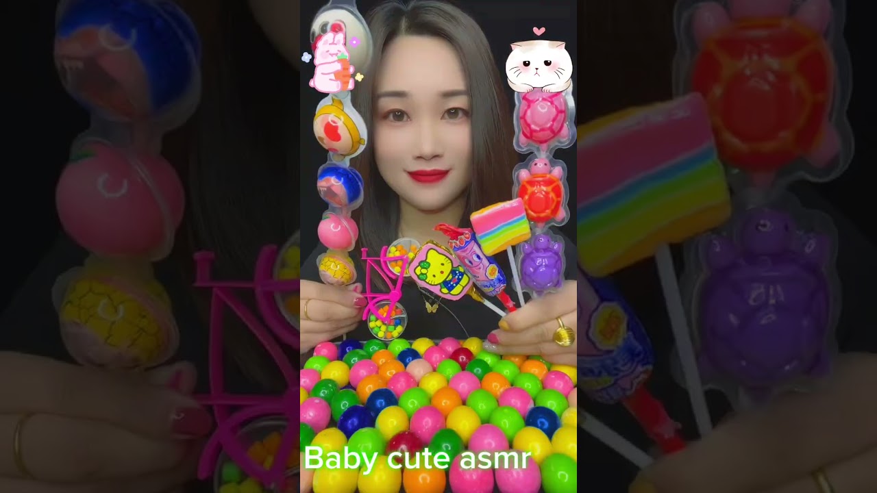 Sweet Candy Snacks p59#mukbang #canddy