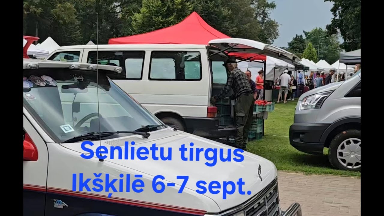 Senlietu tirgus Ikšķilē 6 - 7 sept. 2025