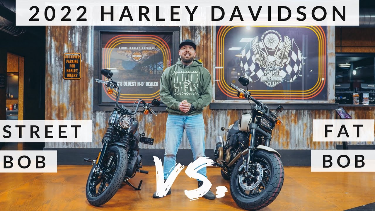 Harley Davidson Fat Bob VS. Street Bob