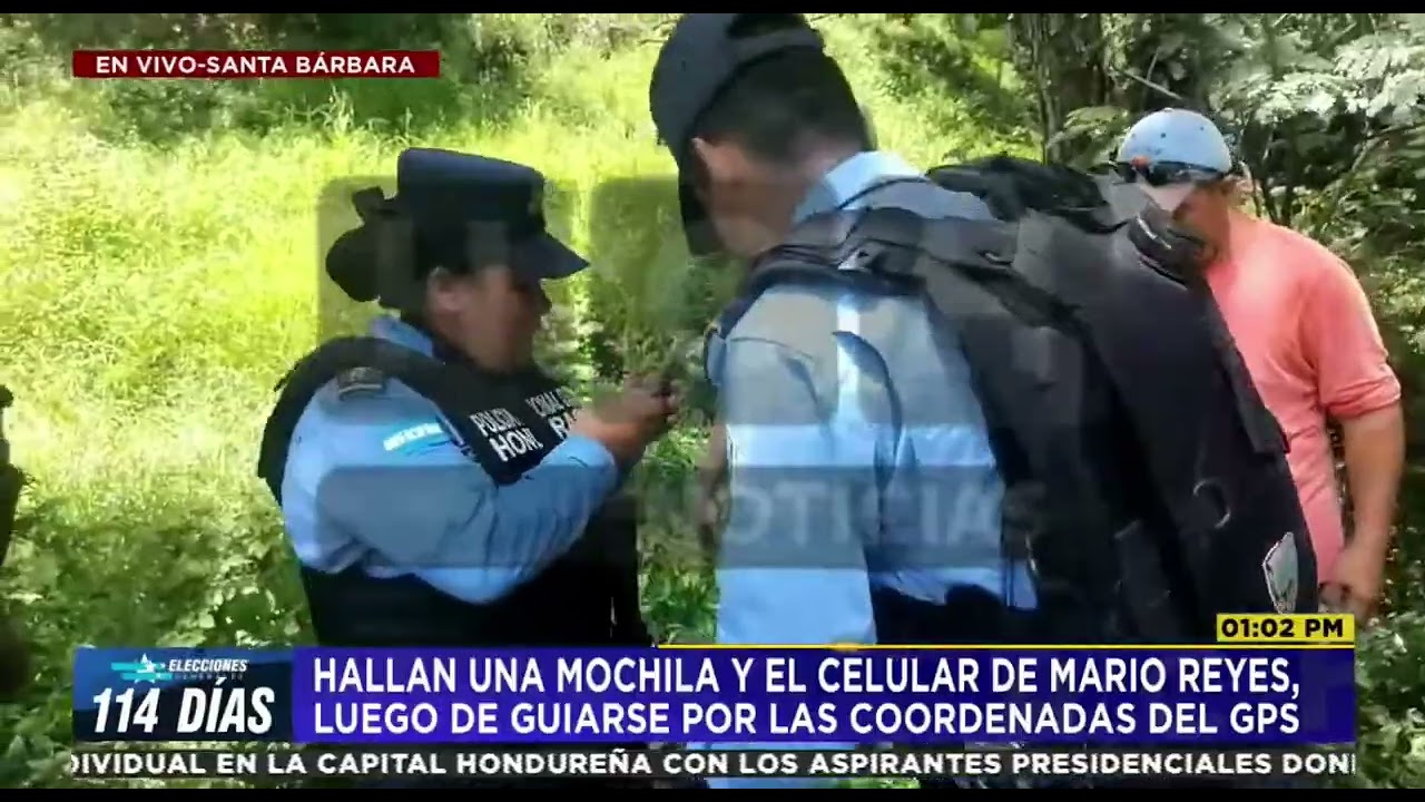 ¡Por ahí pasó! Tras cuadrar coordenadas GPS, hallan celular y mochila de Mario Reyes