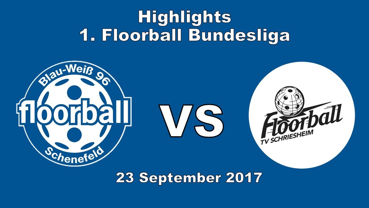 Floorball Highlights: Blau-Weiß 96 vs. TV Schriesheim | 1. FBL, 2. Spieltag 17/18