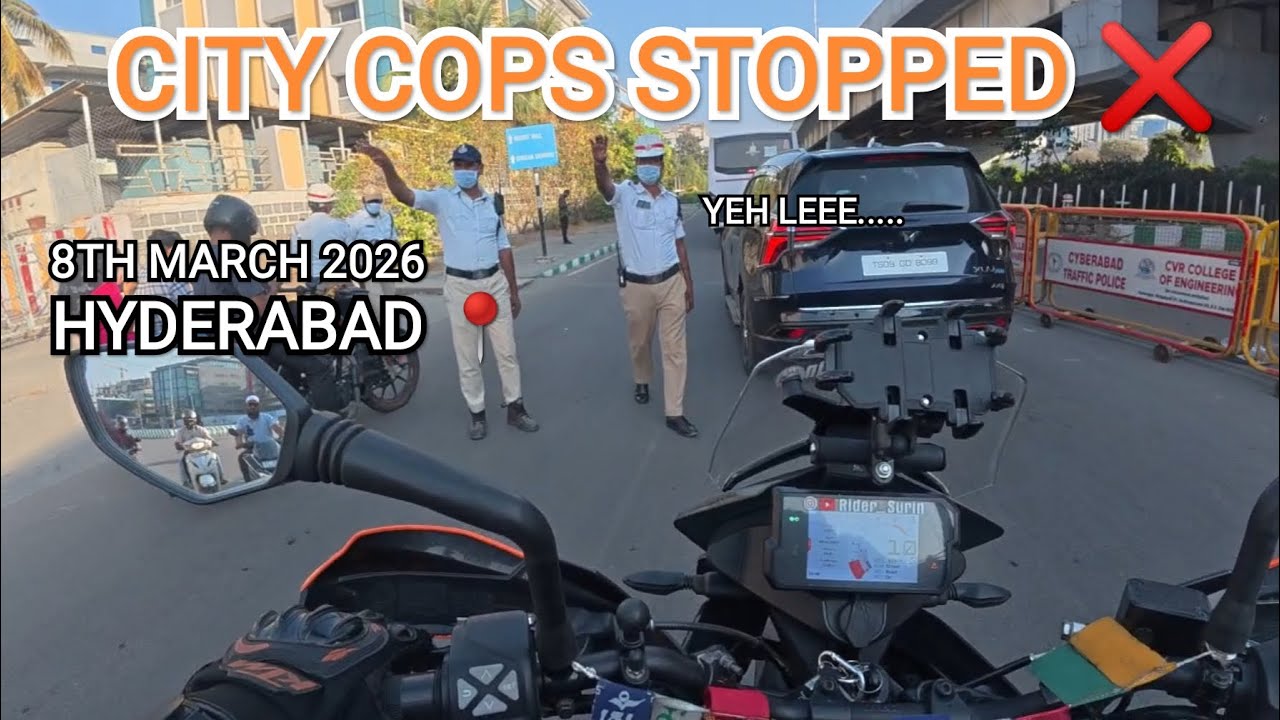 Solo City Ride on KTM 390 Adventure | No Traffic Violations | Safe Riding