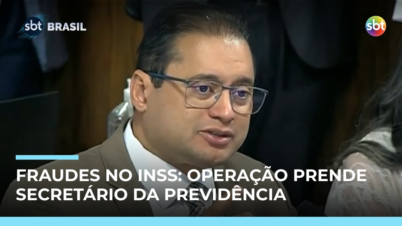 Fraudes no INSS: Opera&ccedil;&atilde;o prende secret&aacute;rio da Previd&ecirc;ncia e mais 15 suspeitos | #SBTBrasil
