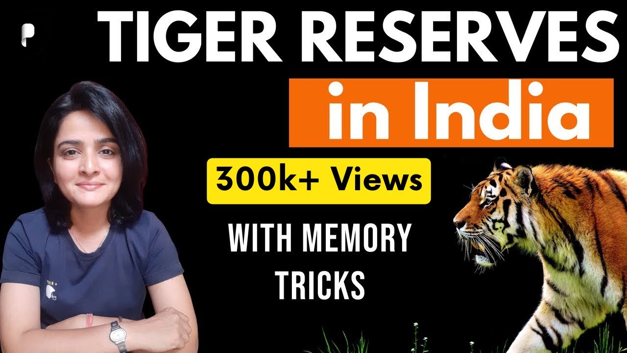 Tiger Reserves in India | Statewise Tiger Reserves with Facts | बाघ अभयारण्य | Memory Tricks & Maps
