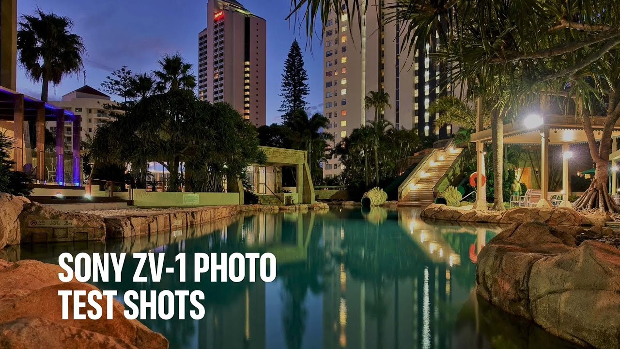 Testing the SONY ZV-1 in photo and video modes.