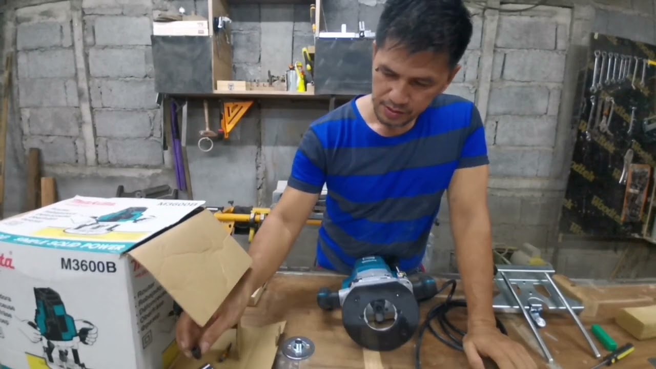 Makita M3600B unboxing and accessories review
