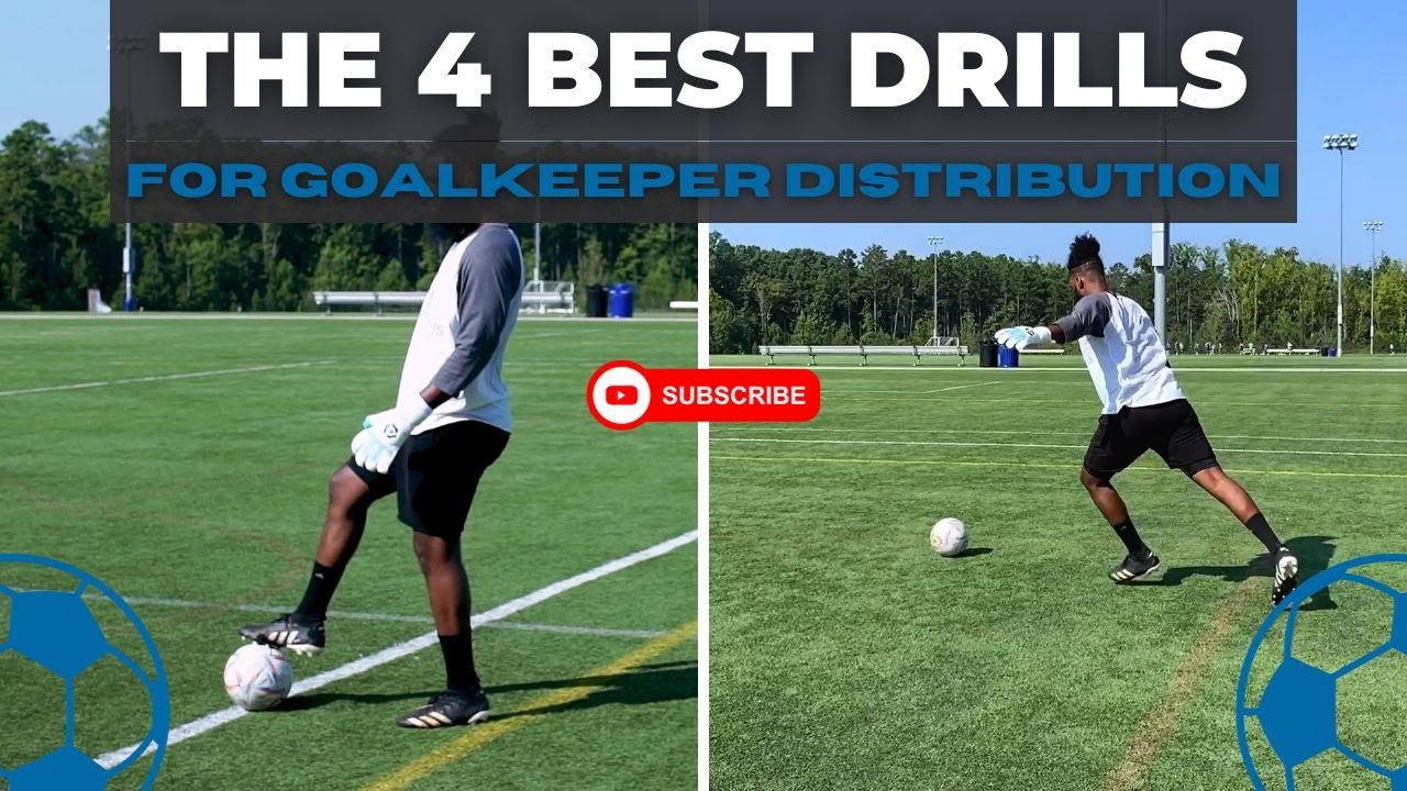 The 4 BEST drills to improve goalkeeper distribution