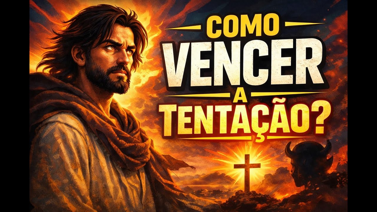 Como Vencer a Tentação Segundo Jesus (Mateus 4) #Jesus #Mateus4#Bíblia #FéCristã #PalavraDeDeus #fé