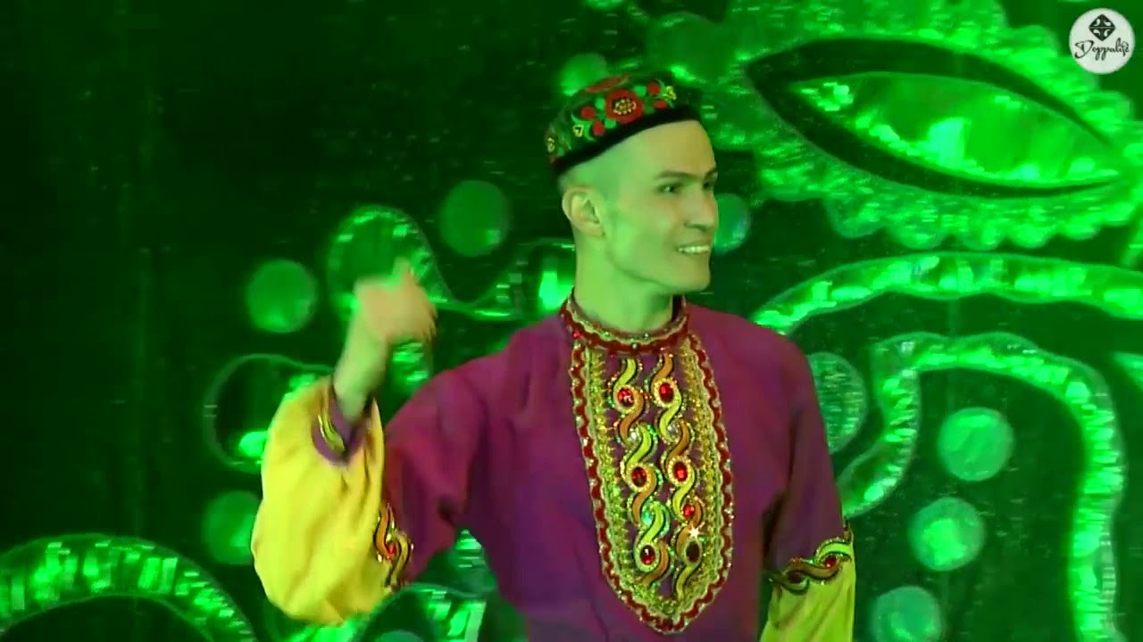 UYGUR DANCE Красивая постановка с тележкой Ансамбль ДОЛАН