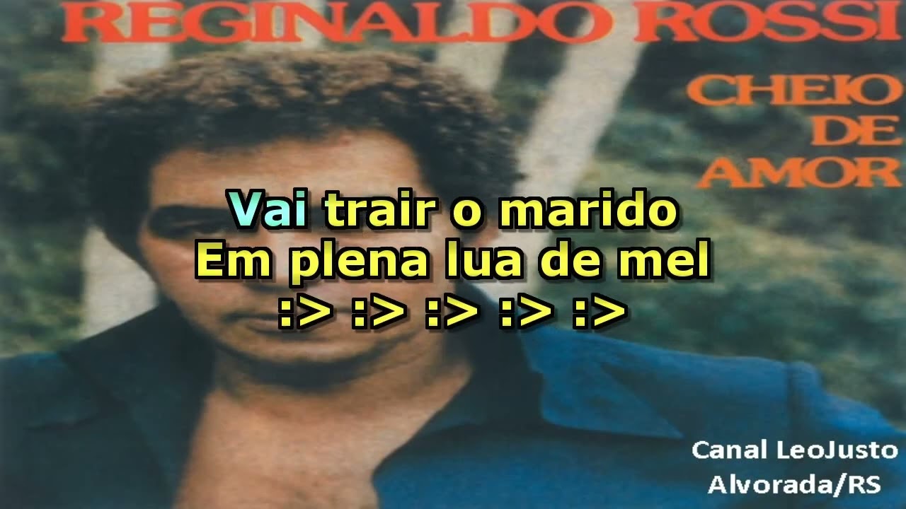 Em Plena Lua de Mel _ Reginaldo Rossi _ Karaokê com backvocal (música original)