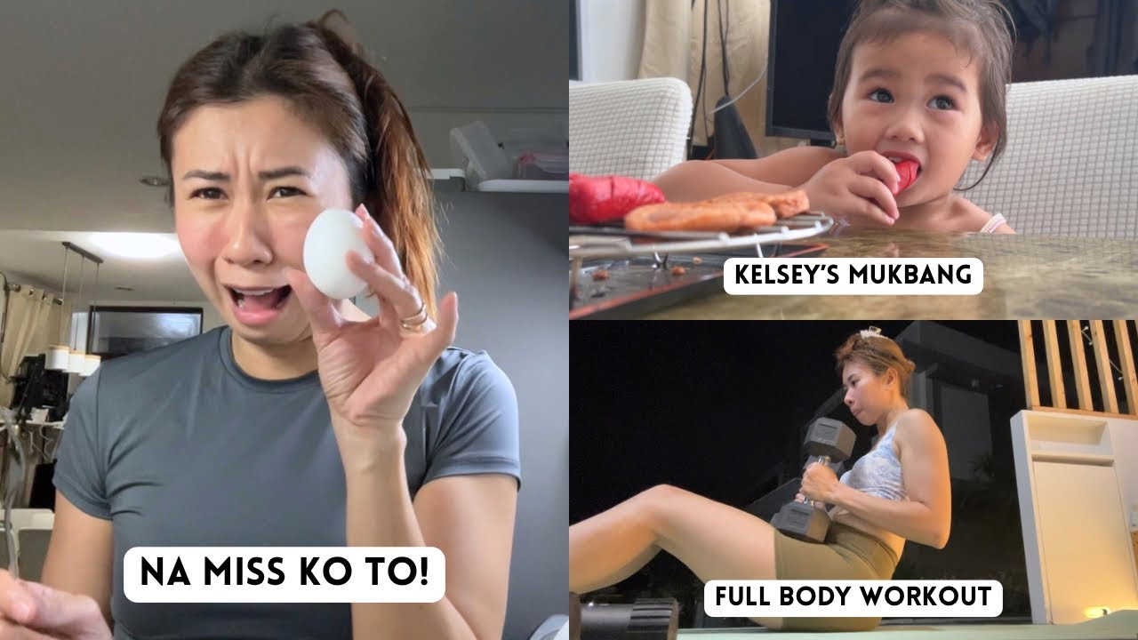 Finally! Paborito Namin to! Mukbang ni Baby Kelsey, Workout sa Bahay | Chinkytita