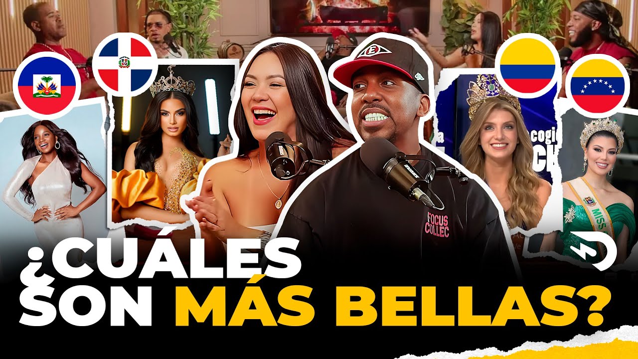 HAITIANA & DOMINICANA VS. COLOMBIANAS & VENEZOLANAS 😮 CUALES SON MAS BELLAS?