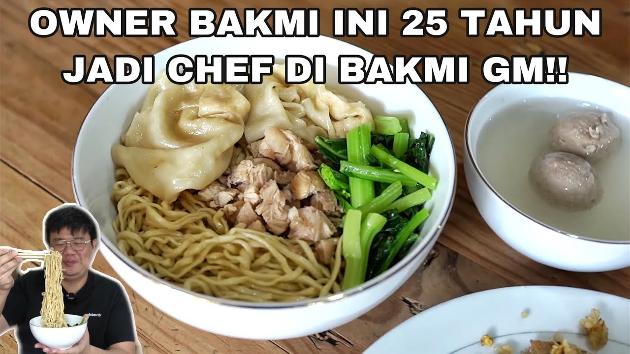 PENSIUN DARI BAKMI GM, SEKARANG BUKA WARUNG BAKMI SENDIRI... HARGA LEBIH TERJANGKAU!!