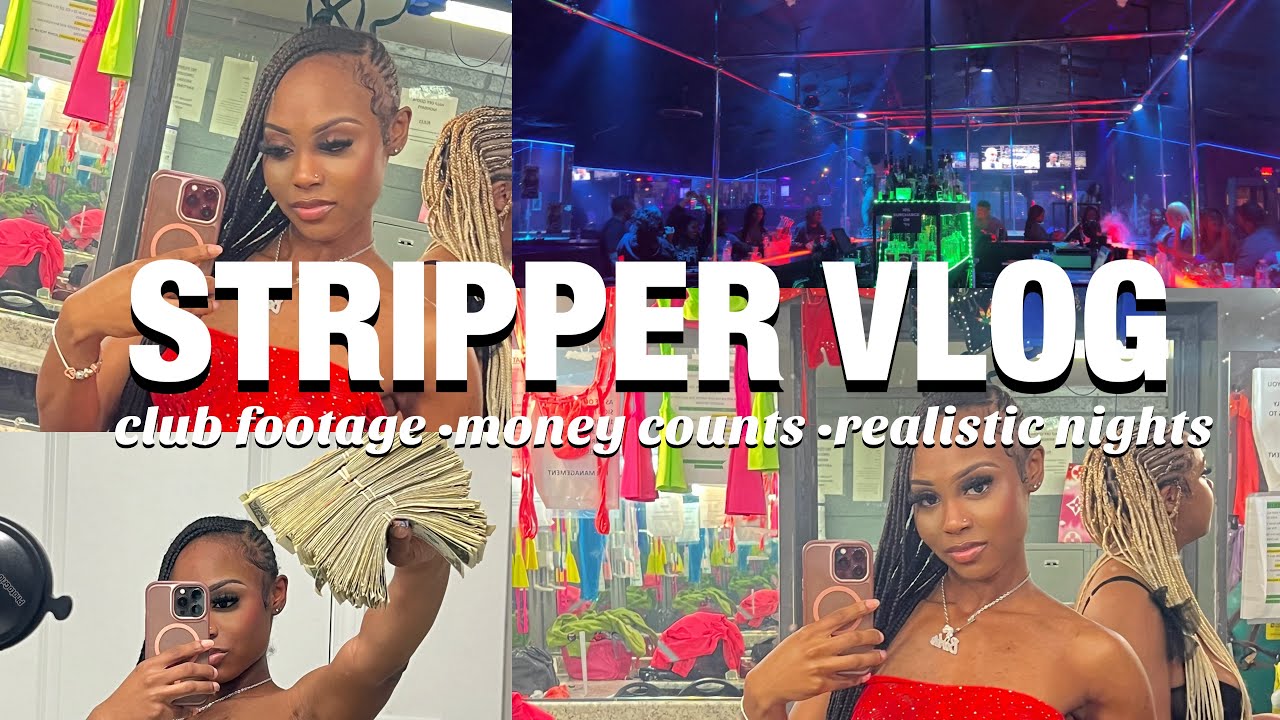 STRIPPER VLOG: realistic nights in atlanta!