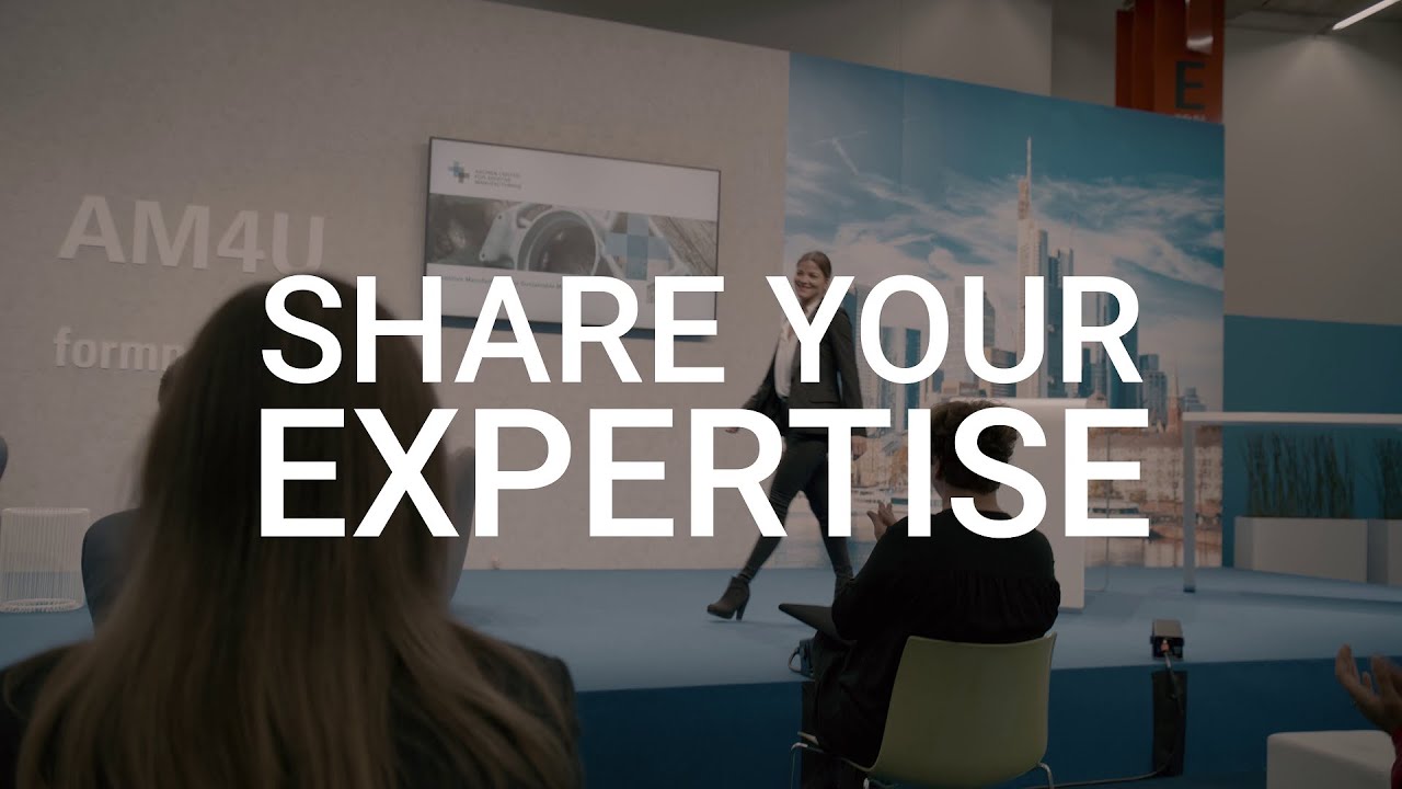 Formnext 2022 - Share your expertise