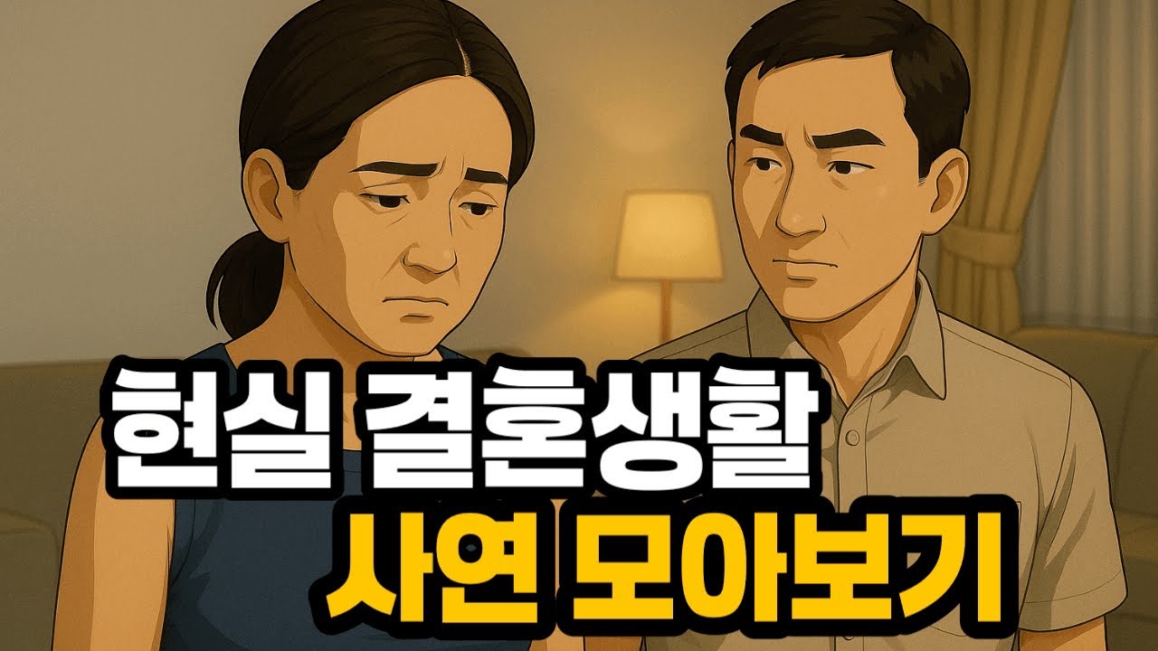 우리 집 현실 부부 이야기 모음 | 부부사연 | 결혼생활 | 남편이야기